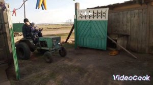 Самодельный трактор