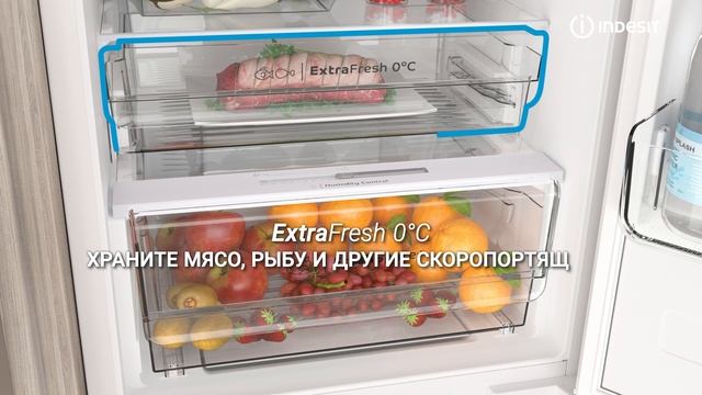 Встраиваемый холодильник Indesit INC18 T332- обзор модели смотреть онлайн