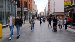 DUBLIN 4k CITY CENTRE IRELAND 4k Walking Tour 2021