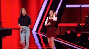 Radiohead   Creep Mimi & Josefin   Blind Auditions   The Voice Kids 2019   SAT 1