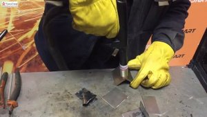 Сварка TIG SPOT угловое соединение  сварог