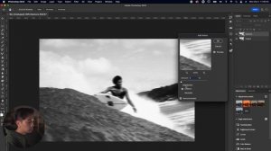 How to make THIS cool realistic film exposure blur effect on Photoshop