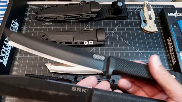Best Budget Cold Steel Tanto Fixed Blades? Recon Tanto SK5 And Kobun Tanto AUS-8A Knife Video смотреть онлайн
