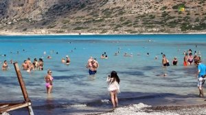 Balos Beach Crete Greece September 2019