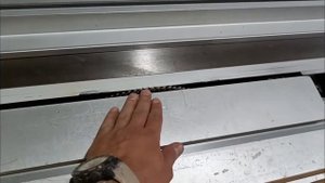 Делаем угловые штапики.