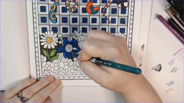 Color & Chat "Fence Club" Whimsical Cats by Angela Porter смотреть онлайн