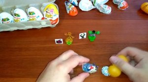 Распаковка Киндер сюрпризов.