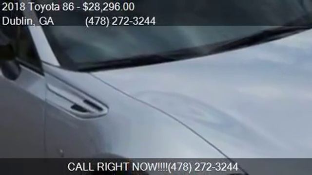 2018 Toyota 86 GT 2dr Coupe 6M for sale in Dublin, GA 31021 смотреть онлайн