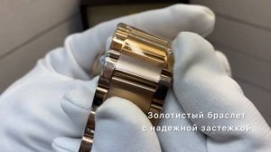 Кварцевые наручные часы HUBLOT, в золотом цвете, хронограф, мужские