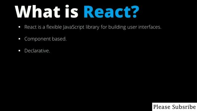 Web Development Tutorial - 3 for Beginners | 10mins | What is React.JS | entertainment media