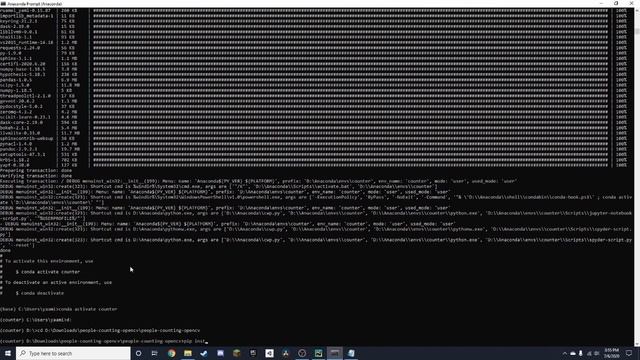 Create a People Counter with OpenCv in 5 min!