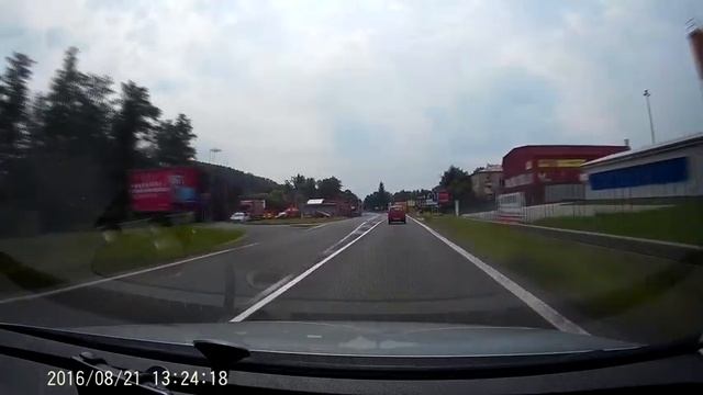 Road E77 Zvolen - Sahy Slovakia смотреть онлайн