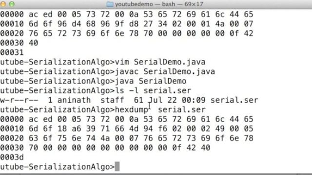How java serialization works internally, Object Serialization algorithm смотреть онлайн