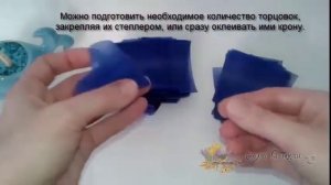 Топиарий своими руками в технике «торцевание»/Топиарий в морским стиле с ракушками из фатина органз