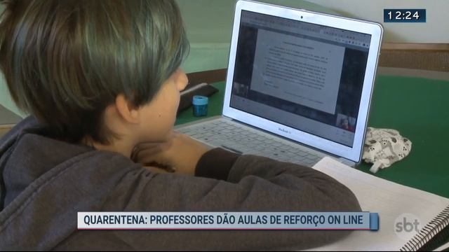 Plataforma desenvolvida apresenta professores para ensino particular | SBT Brasília 07/05/2020 смотреть онлайн