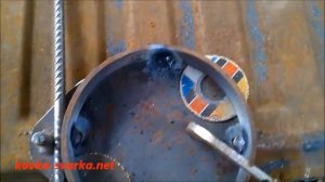 Оправка для гибки колец, кузнечное приспособление