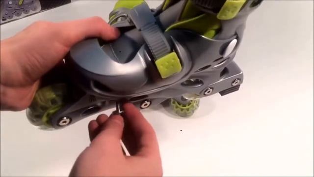 Обзор Роликовые раздвижные коньки Action PW-120 смотреть онлайн