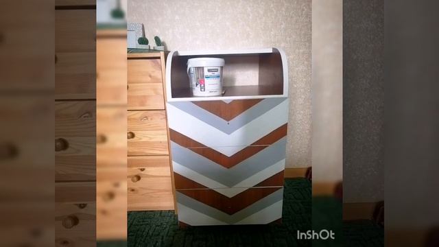 Перекраска старой мебели меловой краской