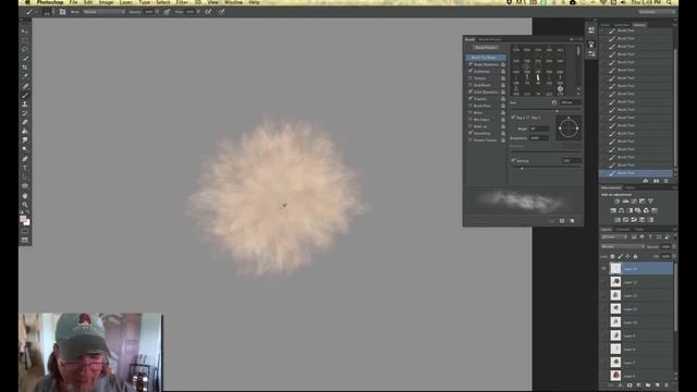 Photoshop Tutorial - Directional Fur/Hair Brush Demo (Custom Photoshop Brushes) смотреть онлайн