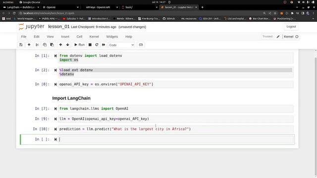 Building Your First Predictive Model with OpenAI and LangChain | Python LangChain