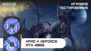 KFA2 X GeForce RTX 4060 Black | Elden Ring | 1080p