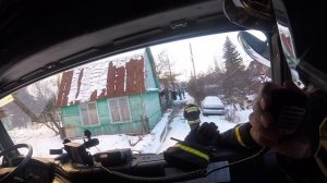 #63. Пожар сгорел жилой дом / A fire in a burned down apartment building