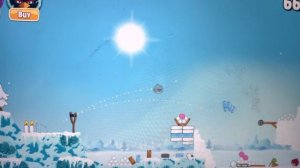 Angry Birds Seasons: On Finn Ice Level 6