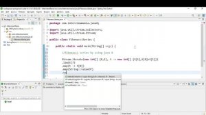 Fibonacci Series by using Java 8 | Java 8 Interview Questions #interviewmania #java8