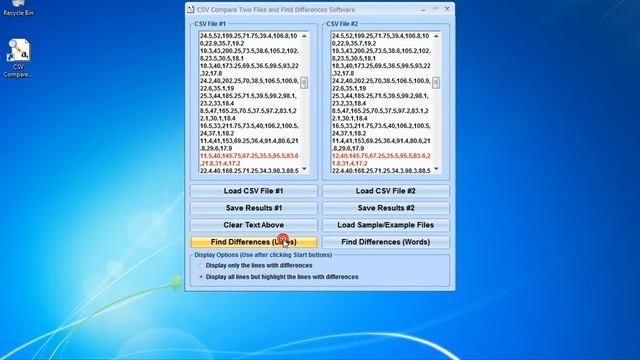 How To Use CSV Compare Two Files and Find Differences Software смотреть онлайн