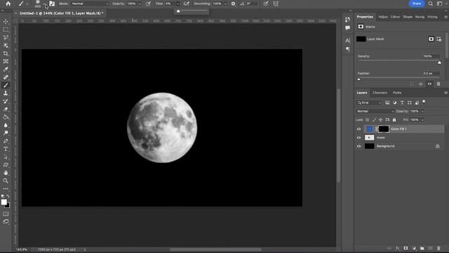 How to create a CLEAN Glowing Moon - Photoshop 2023 tutorial (4K) смотреть онлайн