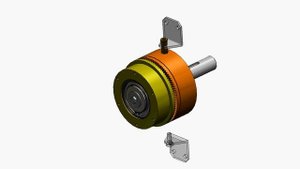 Пневматическая зубчатая муфта PNZ, демонстрация работы