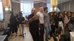 Ассирийцы🔵⚪🔴Духрана д Мар Зайя в Москве.🎊🙌🙏Assyrians.Dukhrana d Mar Zaya in Moscow 🇷🇺.🎊🙌🙏