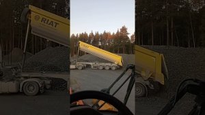 большегруз                        разгрузка тонара