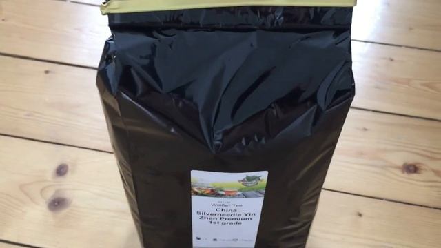 Получили посылку с белым чаем Weiber Tee смотреть онлайн