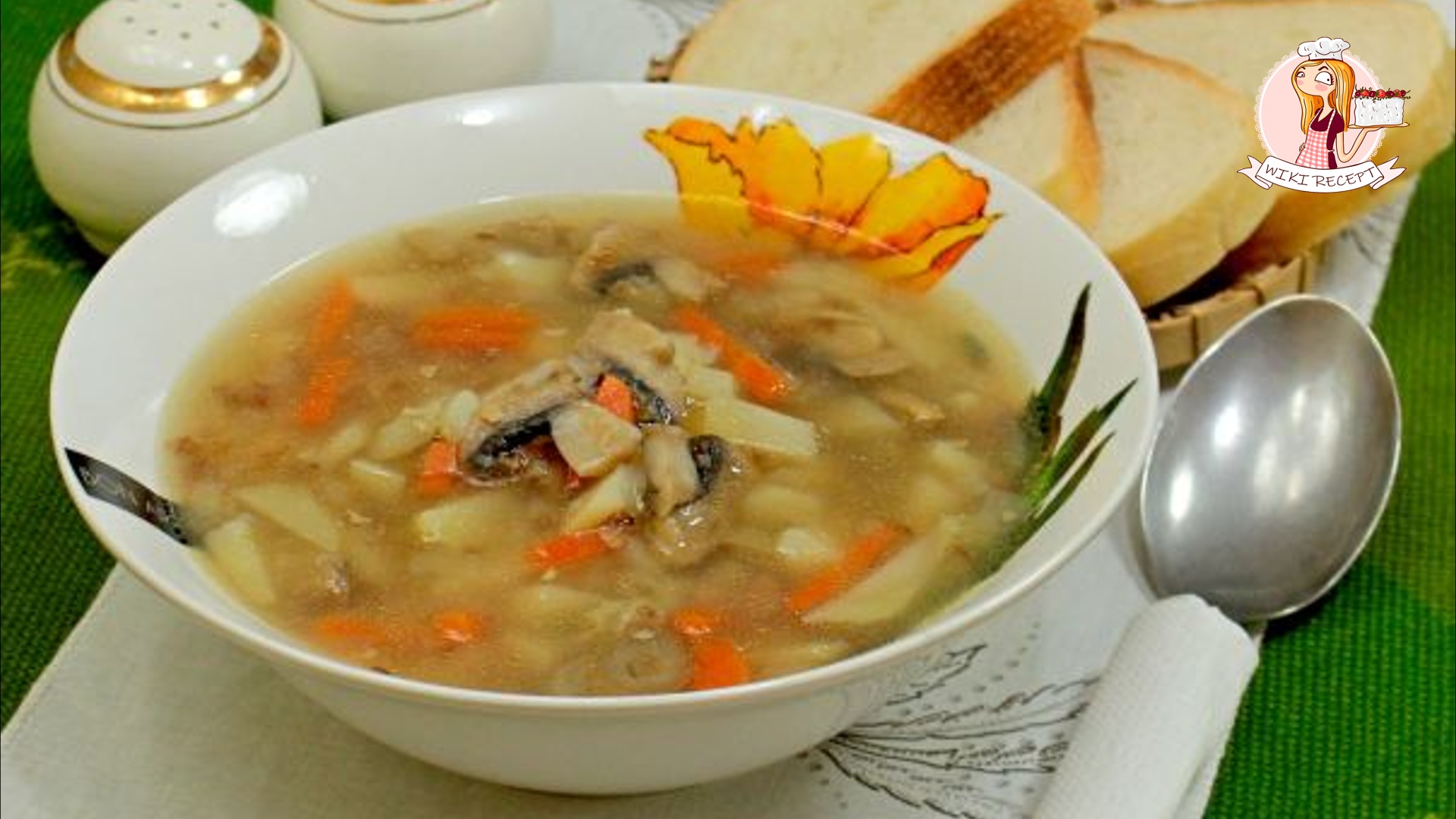 Грибной СУП с ГРЕЧКОЙ. Рецепт вкусного супа с грибами и гречкой