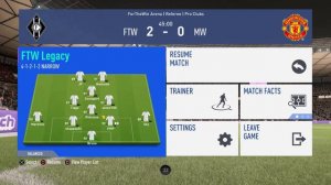 FIFA 18 FTW Legacy vs Most Wanted (3-0) Règlement 11v11 FIFA 19 EGO Group Stage