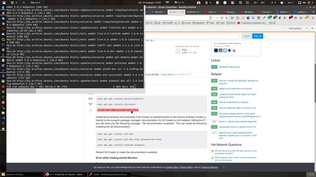 Урок 1. Настройка Python 3, Pyqt5, Django в Eric-Ide. (смотри описание)