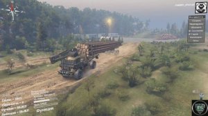 Обзор мода Газ 66 SpinTires 03,03,16