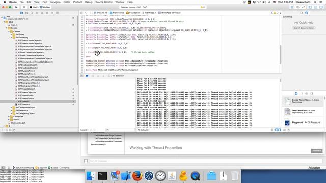 28 Objective-C - NSThread, IDPThreadPool смотреть онлайн