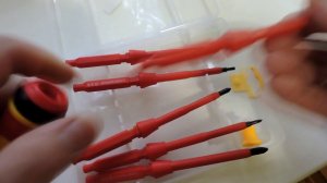 Набор, диэлектрическая отвертка. До 1000 вольт Soft Grip c AliExpress