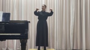 Г.Свиридов «Пушкинский венок» - «Мери». Никифорова Василина