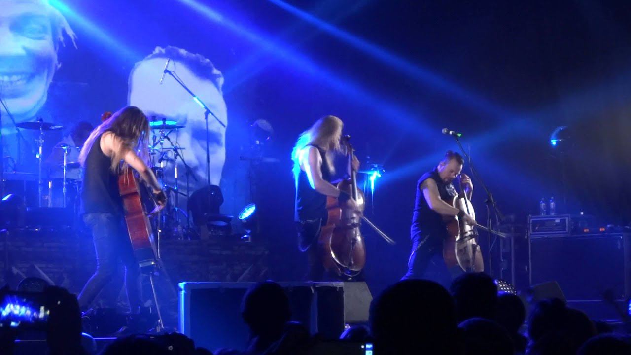 Apocalyptica – Angry Birds Theme + Seek & Destroy (live in Moscow 2015) смотреть онлайн