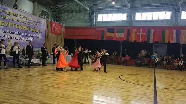 Танго. Юниоры-1+2 Д класс 1/2 смотреть онлайн