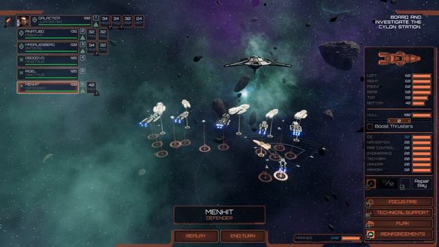 Battlestar Galactica Deadlock -Armistice Mission 7 Live CLOTHOS