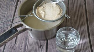 Кисель из овсяной муки