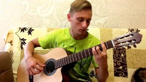 Соло на гитаре. Когда весна придёт не знаю... .