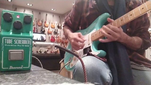 Ibanez "TS 808 Original of 1979(first year of manufacture), NarrowBox" (MC1458P Chip), Part 1. смотреть онлайн