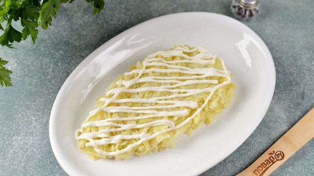 Салат Морковка с копченой курицей