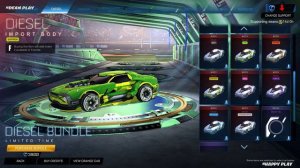 Rocket League - Nuevo Coche Diesel X fornite