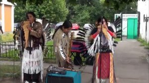 Выступление индейцев Эквадора.